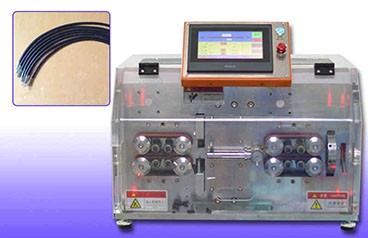 多芯圓護套線剝皮機操作方法