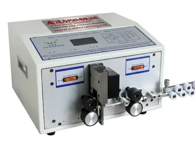 高速全自動電腦剝線機 雙線性處理 精密線材剝皮裁切 WPM-SZ-330