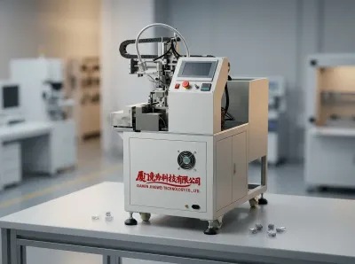 RJ45連接器自動水晶頭鉚壓機 SJM01