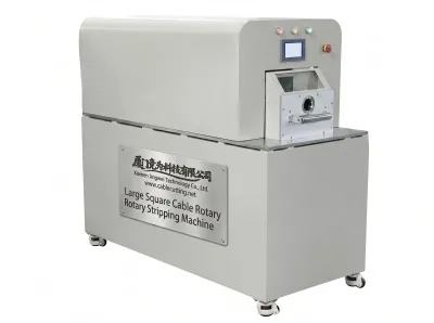 大型方形電纜旋轉剝皮機 重型線纜旋切 WPM-5010