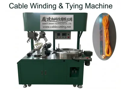 自動化三點紮線機 長電纜纏繞捆綁 WPM-83T