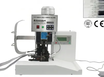 半自動扁平電纜壓接機 2P-20P排線端子鉚合 可調壓接力 WPM-FCCM-18