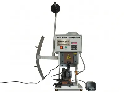 4噸半自動端子壓接機 高速精密電線端子鉚接 WPM-4000S - 半自動壓接機