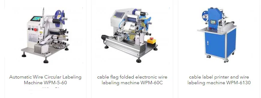 電纜標籤機（旗形、圓形、折疊、打印型號）用於清晰、耐久的電線/電纜標記，以提升識別與組織效率。