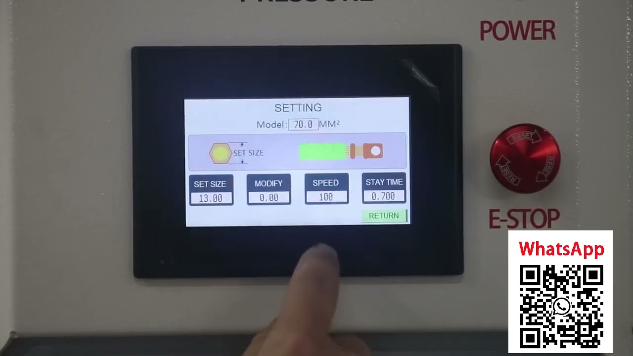 六角模具免調式壓接機 | 高效精密工業壓接設備