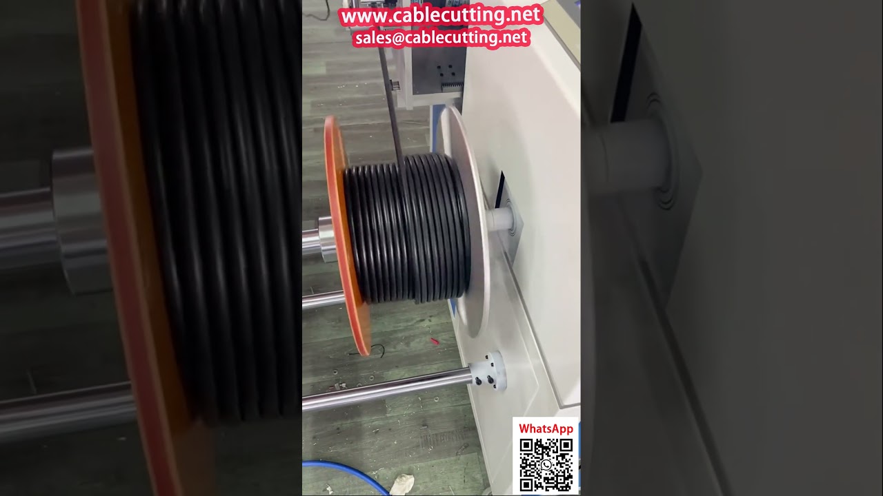 落地式自動排線收線機｜大範圍線徑適用｜內建計數功能