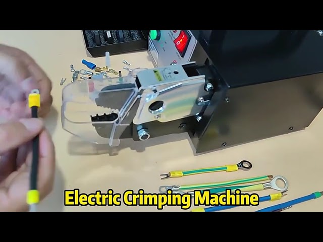 電動壓接機｜RCCN O型、Y型冷壓端子｜電子電器專用高效壓接設備
