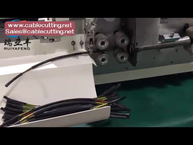 扁平線纜外皮與芯線剝離機｜自動化電纜剝線機
