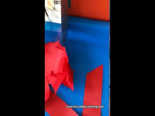 超音波緞帶裁切機｜梯形自動成型包裝設備