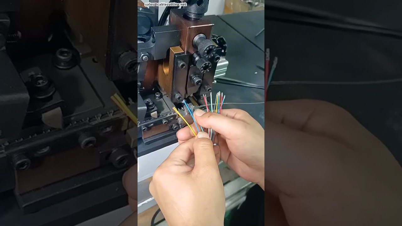 全自動剝線壓著機｜端子機｜高效線束加工設備