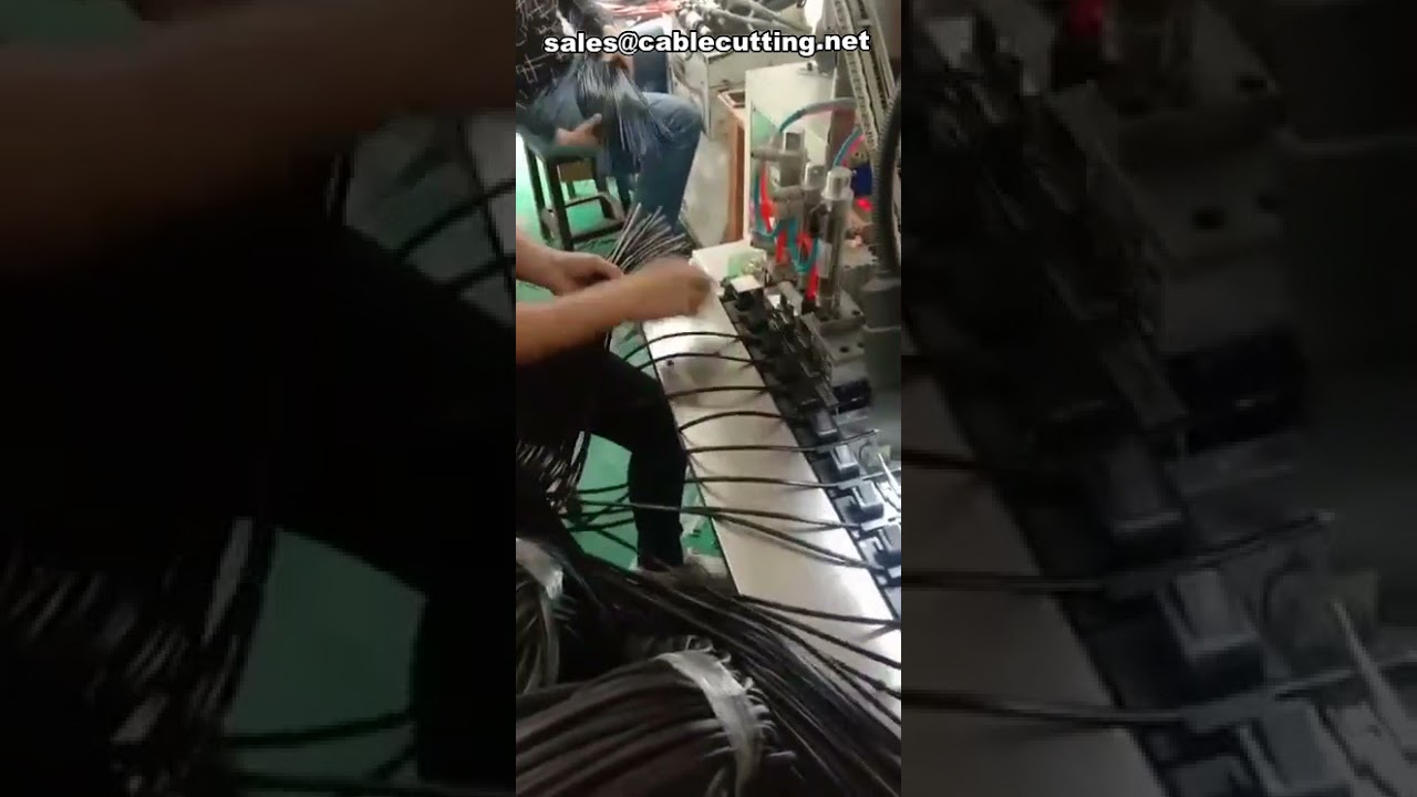 全自動拖車插頭端子壓接機 | 塑膠插頭壓接設備｜高效端子組裝