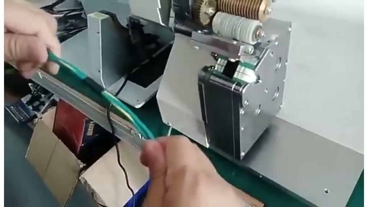 紋路紙膠帶纏繞機｜電線電纜綑紮包裝設備｜自動化點纏繞機