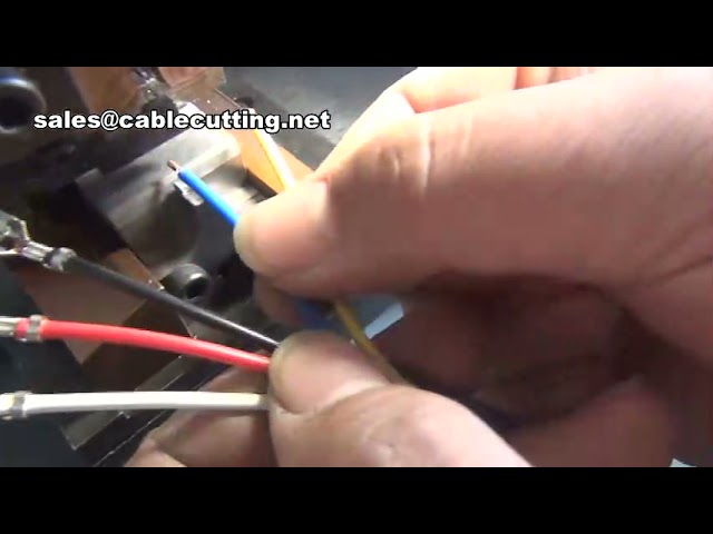 全自動電線端子壓接機｜高效線束加工設備