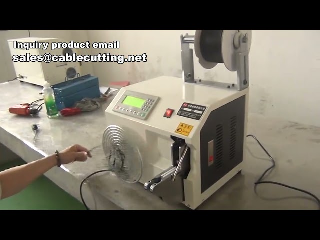 全自動鐵絲綑紮機 | 高效金屬線材繞線設備