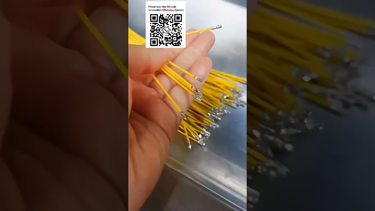 全自動電線加工機｜裁線、剝皮、壓接一次搞定 #生產自動化
