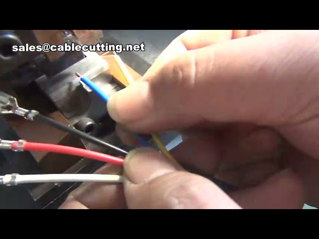 全自動電線端子壓接機 | 高效能線束加工設備