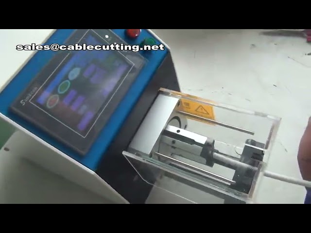 電動RJ405同軸電纜剝線機｜高效自動化剝線設備，精準快速