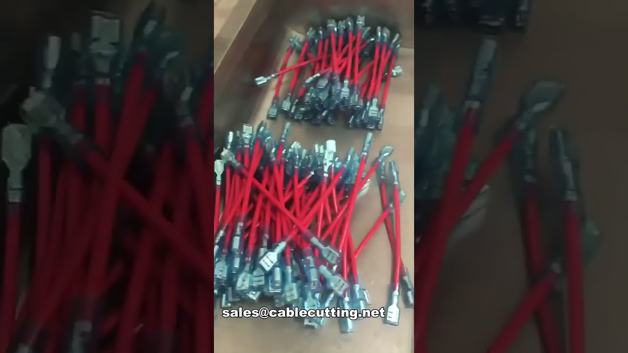 自動雙頭振動盤端子機｜伺服冷壓絕緣端子送料機