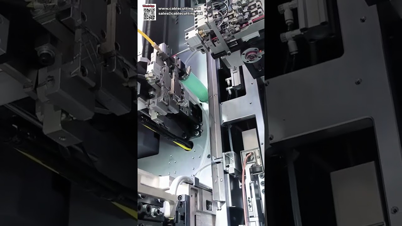 高效能自動化線束加工機與壓接設備