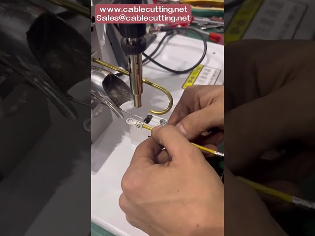 半自動焊錫機｜高效錫線焊接設備，提升線材端子加工品質