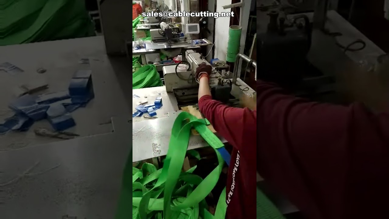 重型織帶安全吊帶自動可編程花樣縫紉機