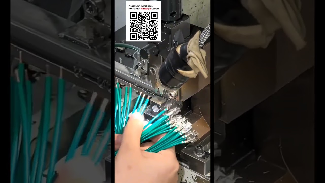 鬆散端子壓接機｜搭配震動盤送料器與壓接模具，提升線束加工效率