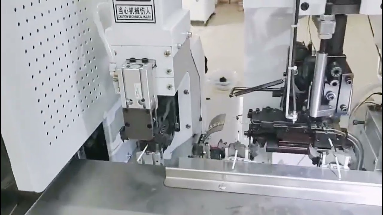 電漿產生器碳纖維壓接與熱縮套管插入自動化設備