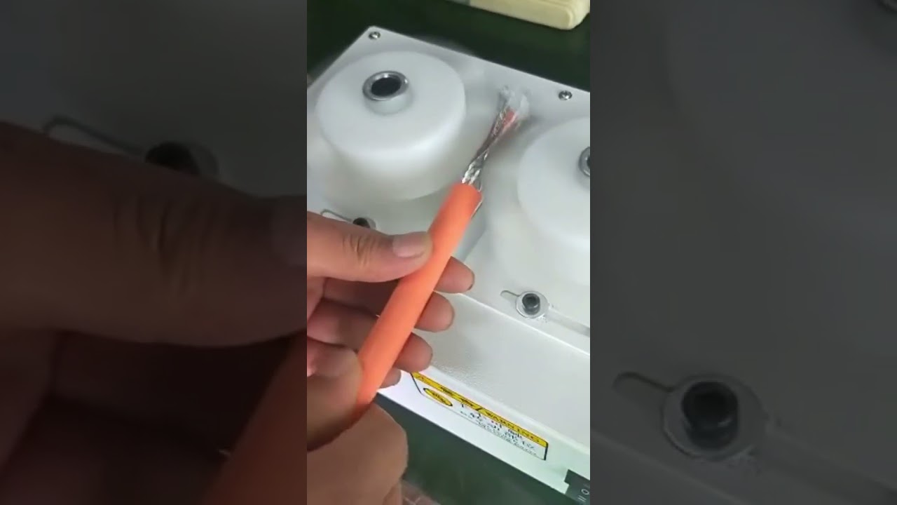 屏蔽網擴展機｜自動刷開電纜屏蔽層｜工廠實拍 #工廠 #機械設備