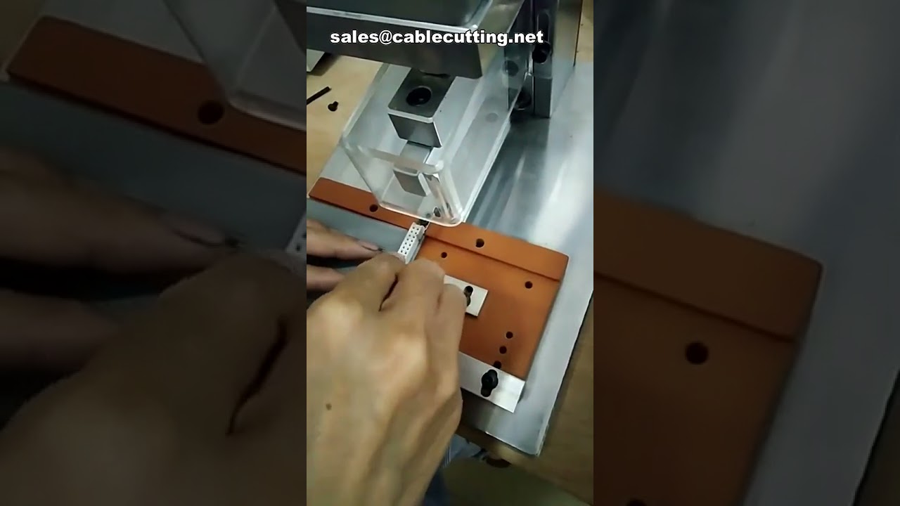 IDC 排線壓著機｜8P 到 64P 電腦排線氣動壓接機｜高效自動化線束加工