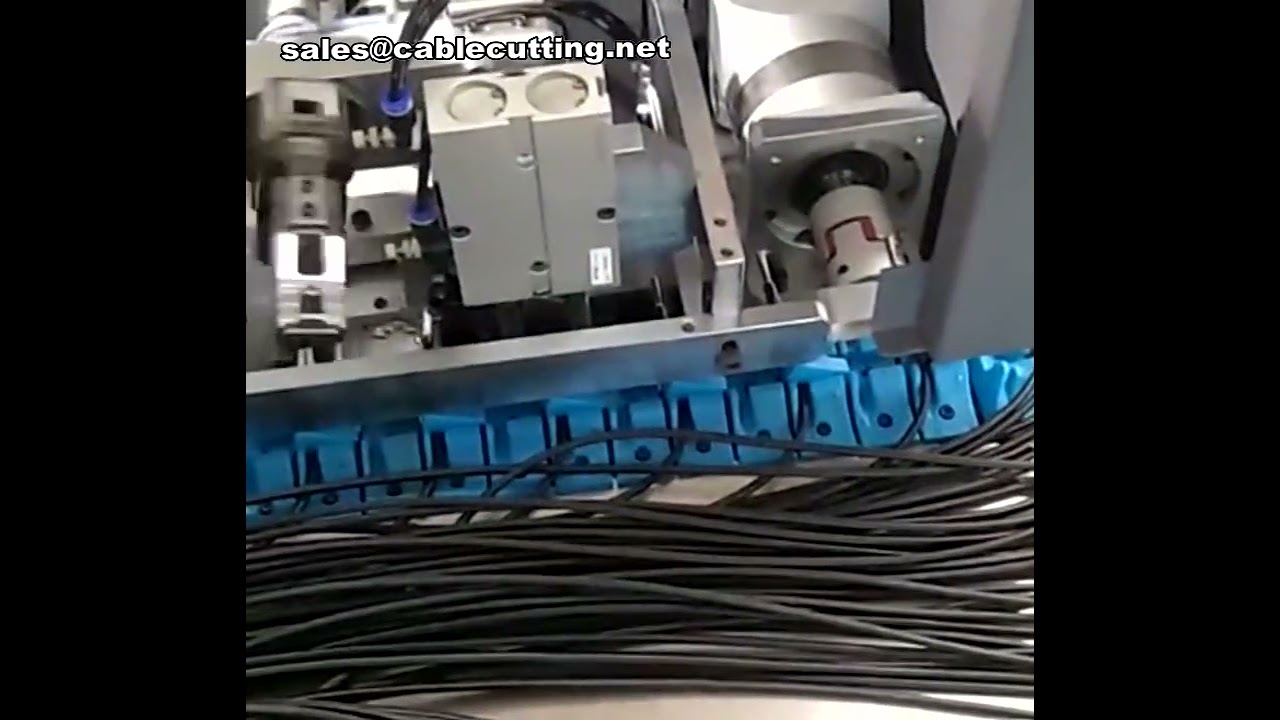 全自動銅線剝皮扭線機｜車用音響線材剝線扭線一體機｜高效電纜加工設備