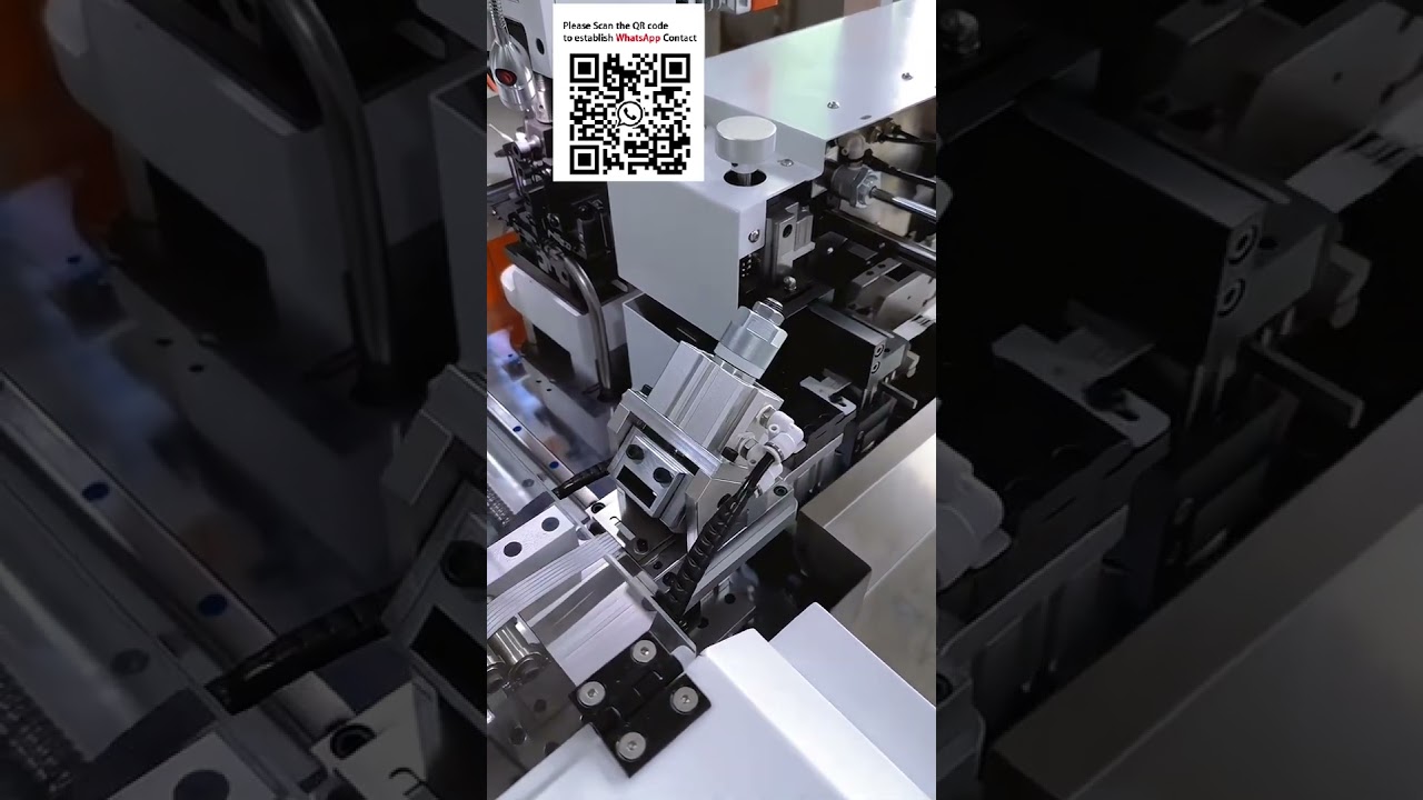 全自動5線並列壓接與鍍錫機｜高速排線加工設備