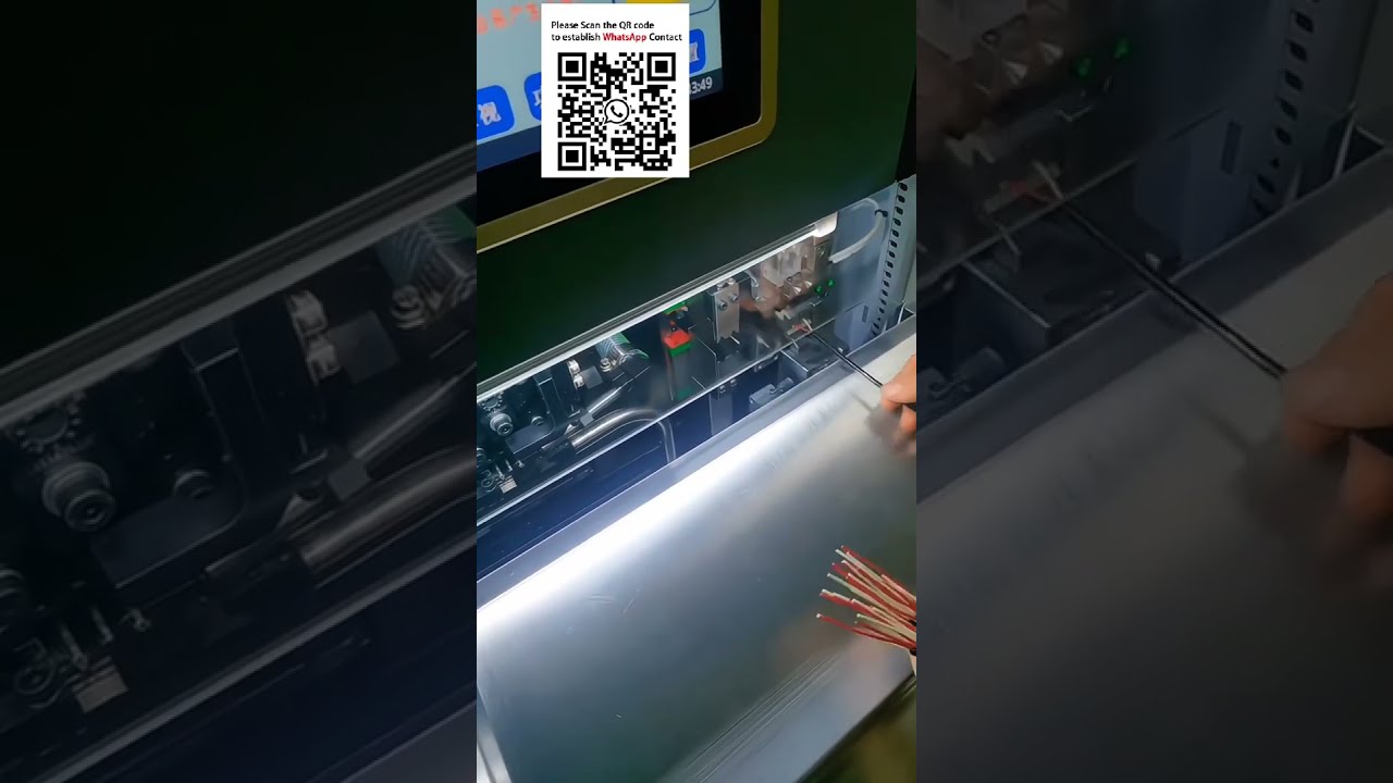 半自動雙線加工機：防水塞插入、剝線與壓接一體機