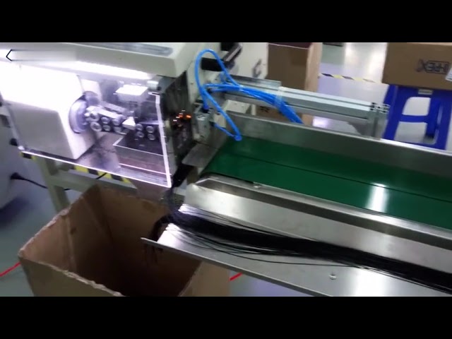 同軸電纜無張力預送線機｜高效自動化線材加工設備