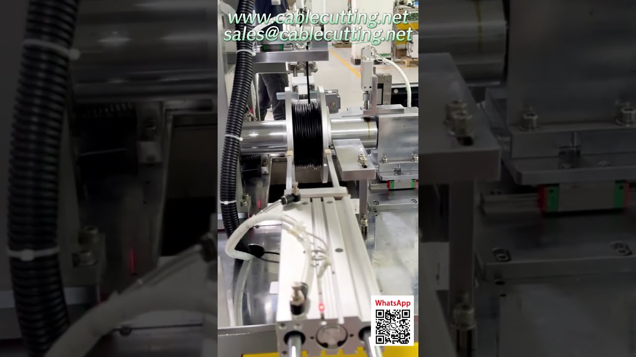 全自動電纜捲繞機｜自動計量、排線與裁切，提升產線效率
