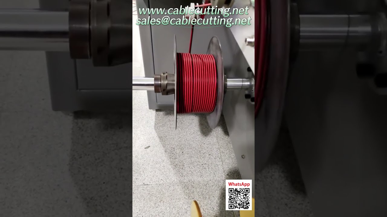 80kg 落地式自動繞線機｜自動計米裁切，操作簡單高效