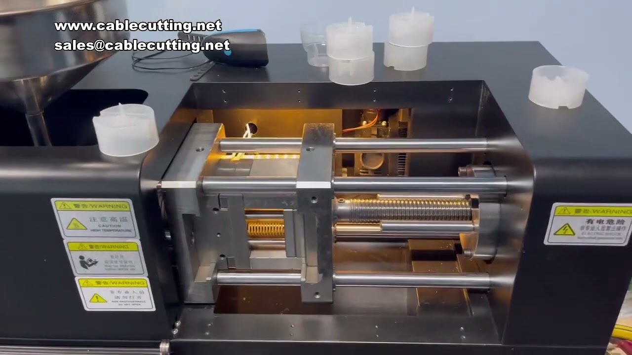 4T Mini 100 桌上型射出成型機｜0.5KW 220V 行程100mm 塑膠加工專用