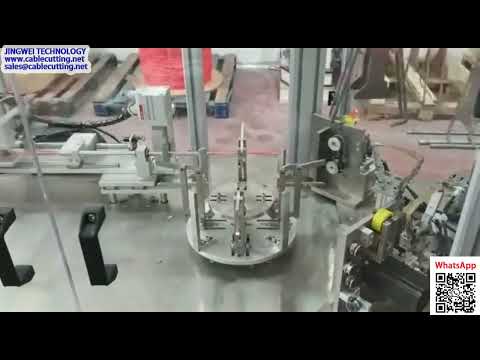 以色列客戶專用自動魚線綑紮機 生產線直擊
