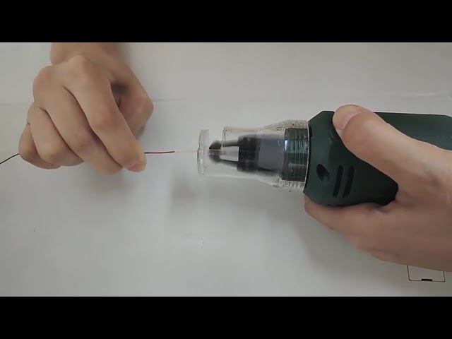電動剝線機與除漆刮刀二合一｜高效工業自動化工具
