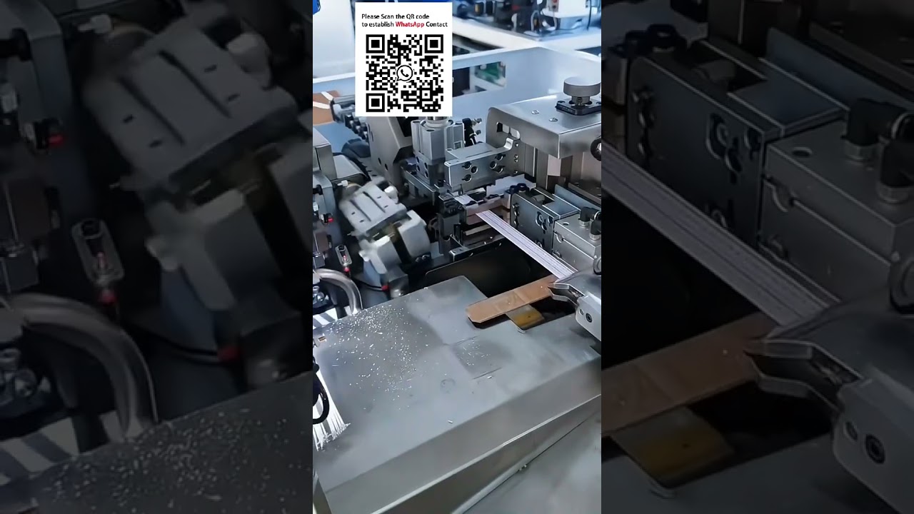 8線並排雙頭排線壓著機｜智慧製造高效自動化設備