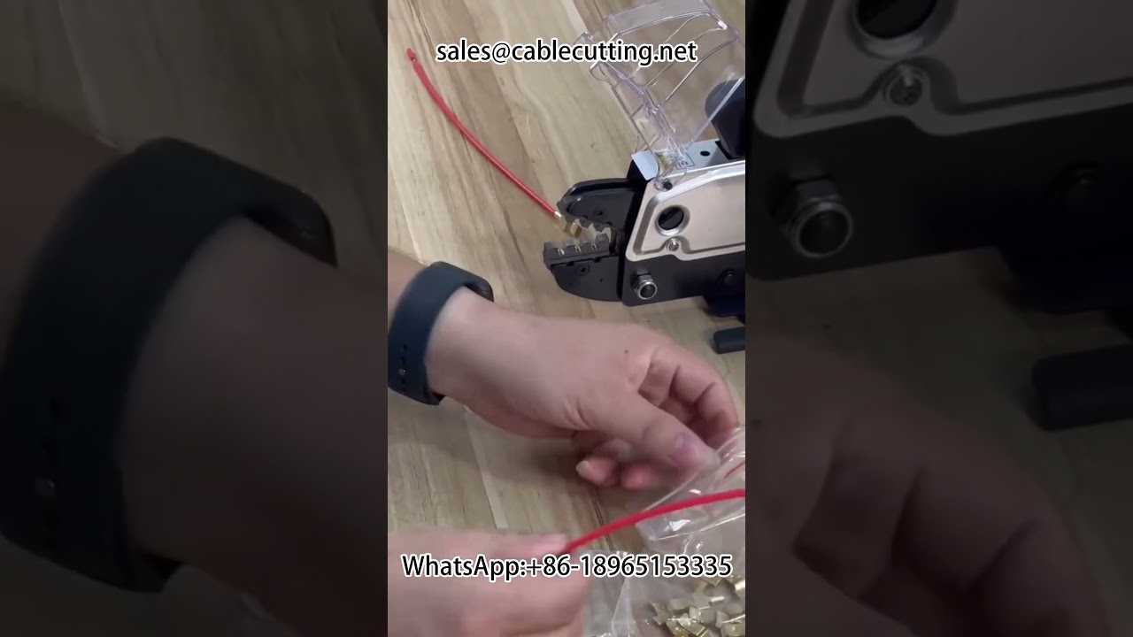 氣動端子壓接機｜高效自動化線束加工｜汽修DIY必備 #機器 #剝線機 #汽車 #DIY