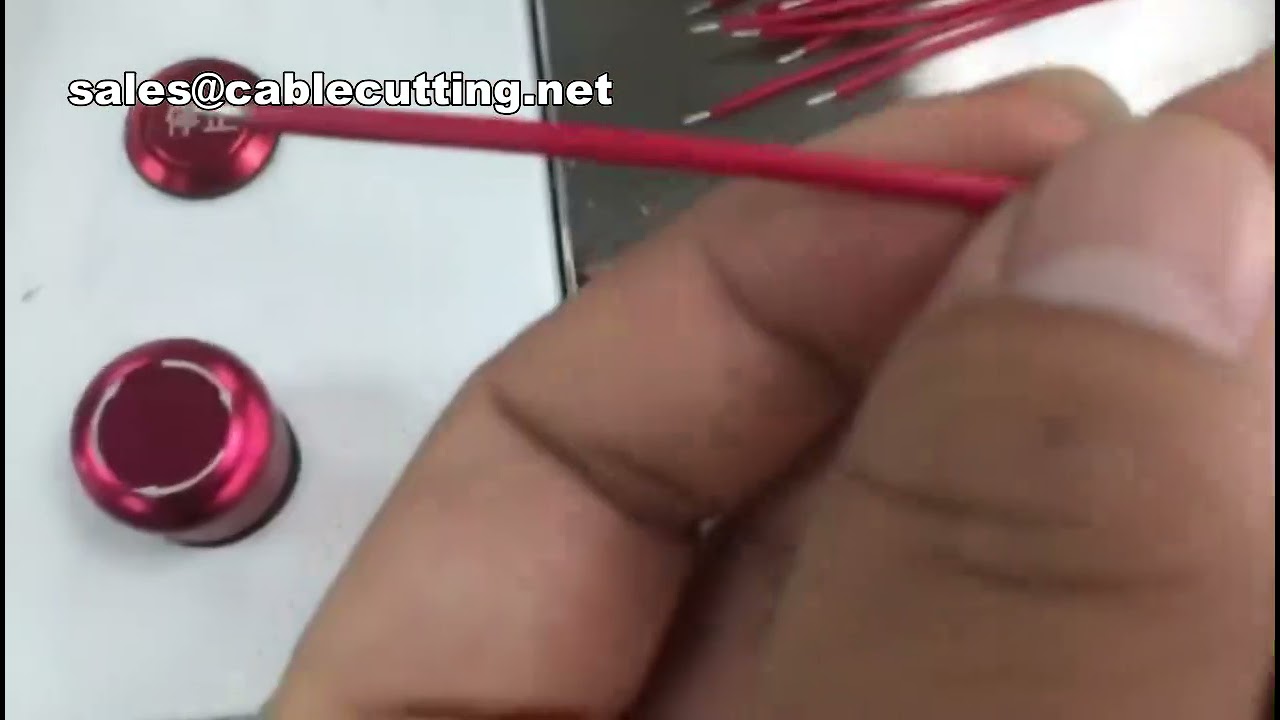 多線式最大8線裁切剝皮扭線沾錫機｜雙端加工自動化設備