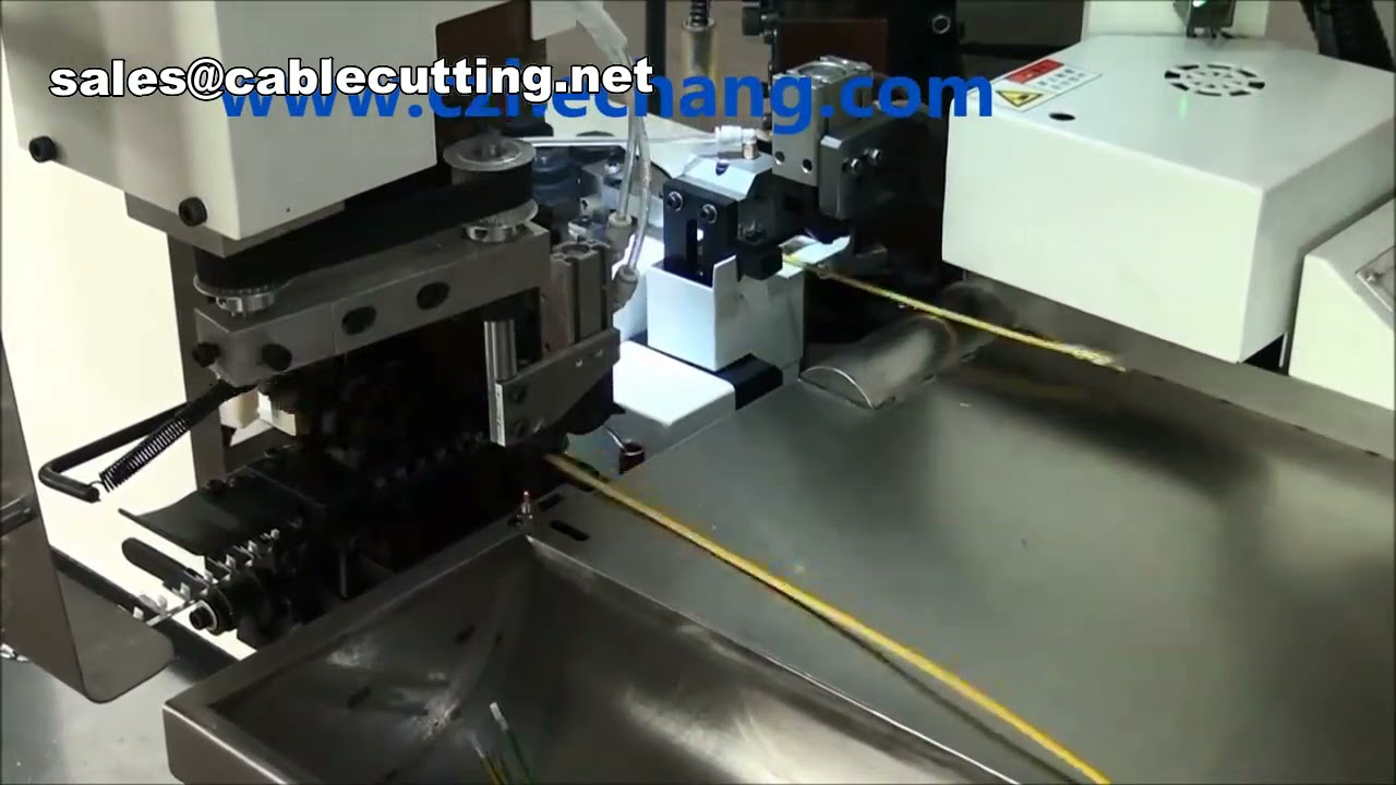 雙Micro USB數據線端子自動壓接機｜高速數位端子壓接機｜線束自動化設備
