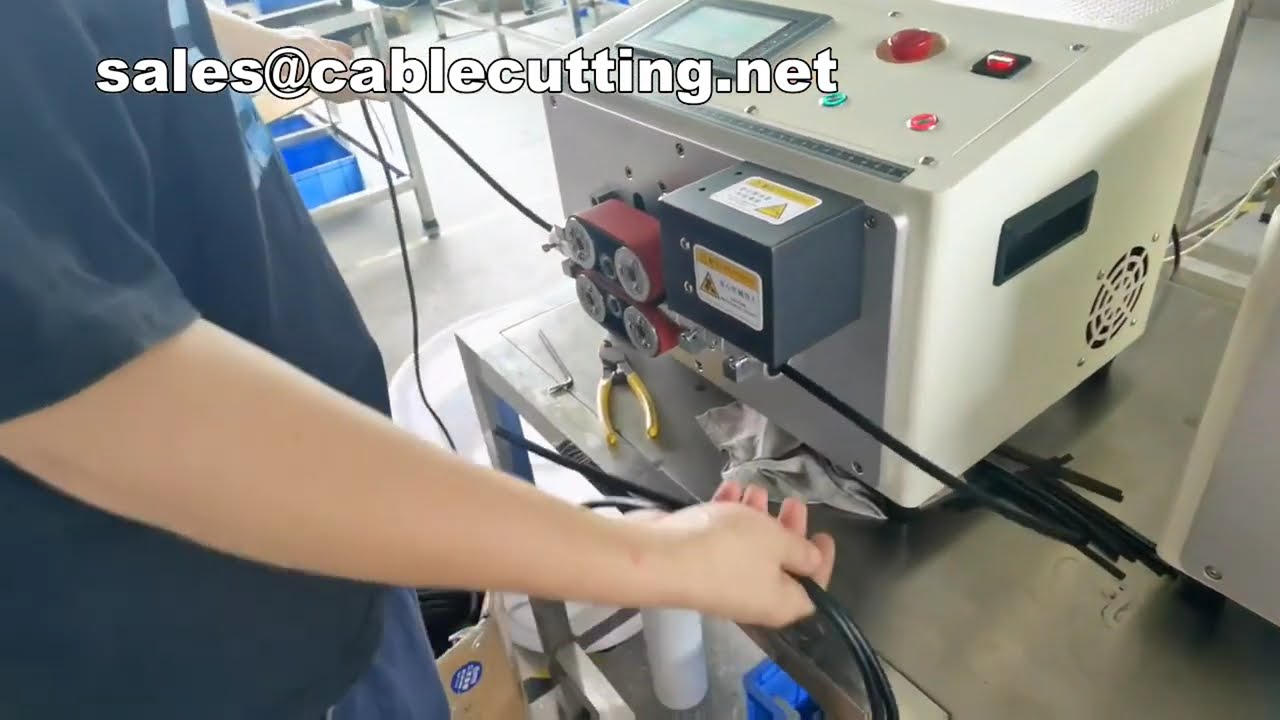 1-20mm 軟硬管通用切管機｜任意長度精準裁切，工廠自動化必備