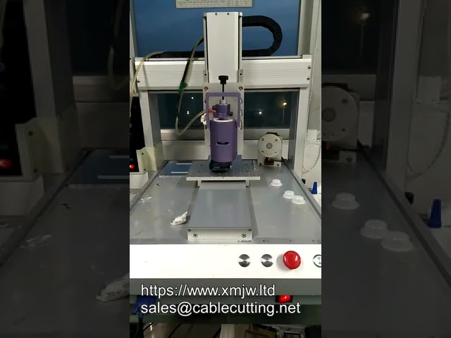 桌上型自動三軸PLC可程式高速喇叭點膠機｜精密注射式點膠設備
