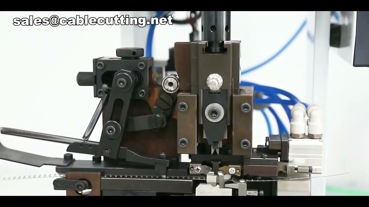 自動剝線壓接機｜高效線材加工，精準壓接一機搞定