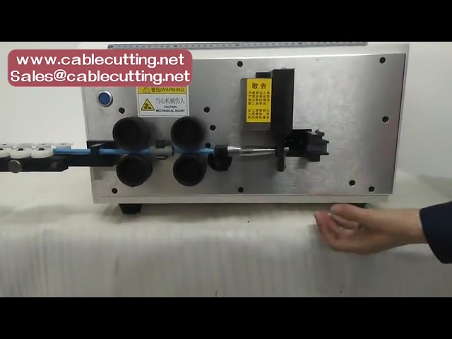 Automatic Wire Cutting, Stripping, and Bending Machine