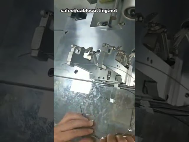 半折式电线贴标机｜电线标识与塑胶管制造设备，适用于汽车马达线束