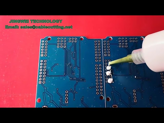 【數位顯示】矽膠玻璃膠自動點膠機｜液態焊錫膏精密注膠設備
