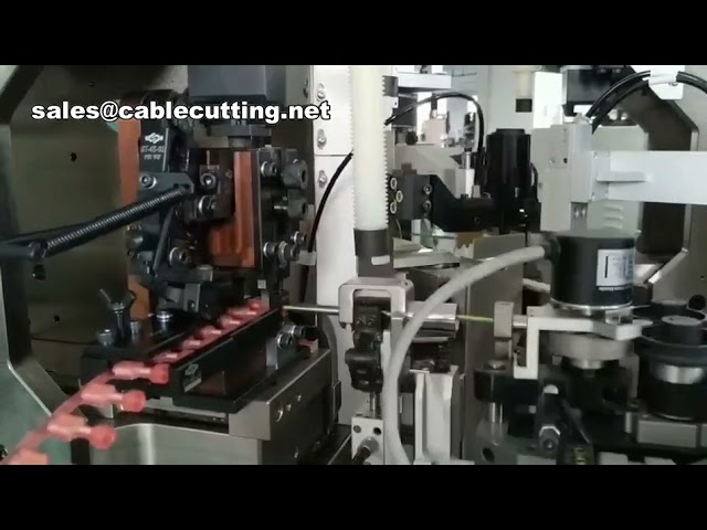 【免費樣品】連續式藍色250公端子 全尼龍絕緣 適用自動壓接機