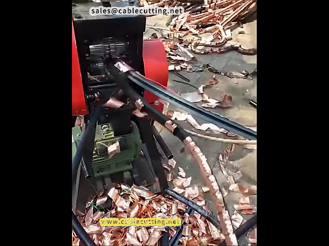 小型廢線銅米機｜細線雜亂銅塑分離設備｜高效電纜回收